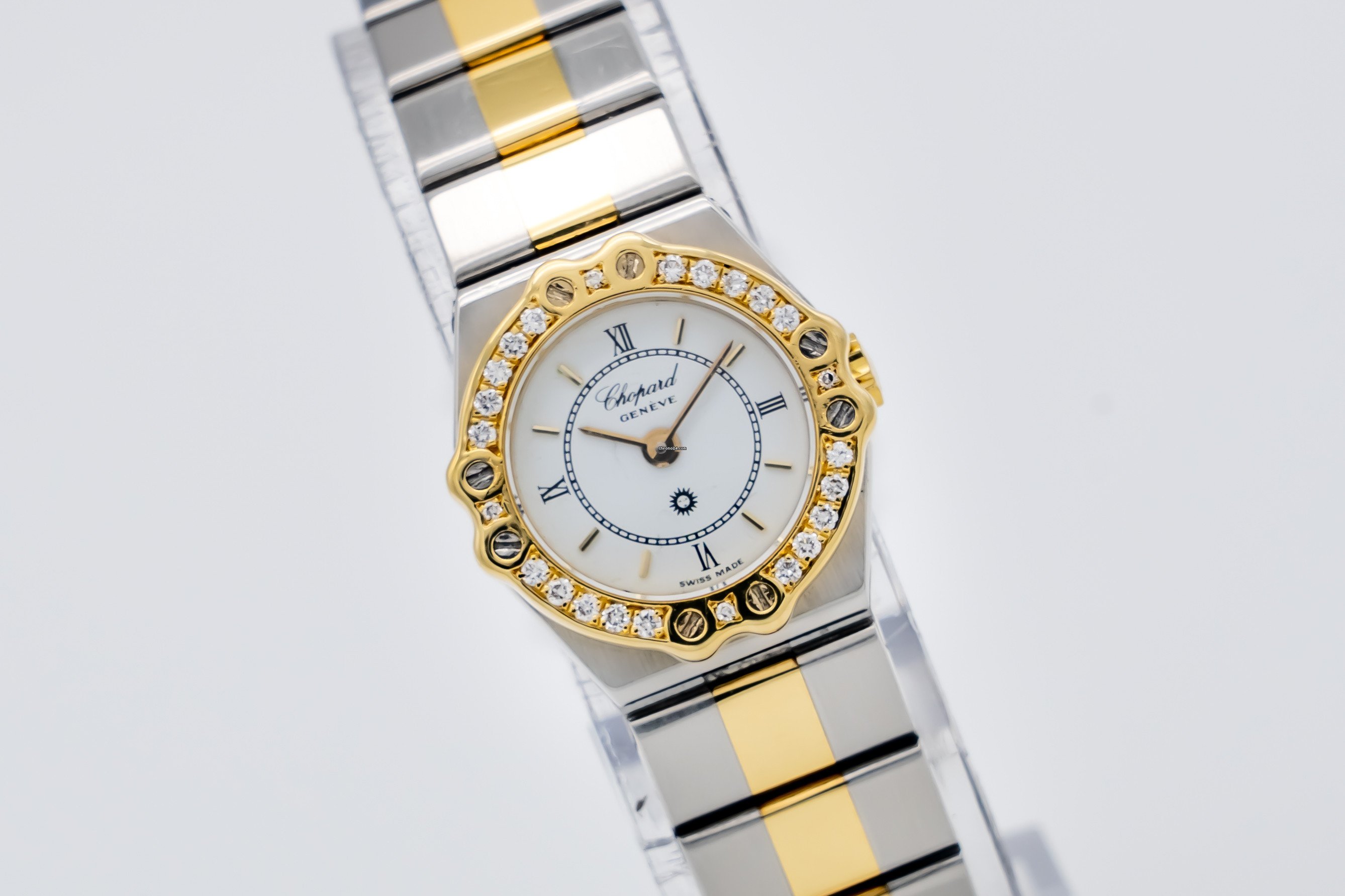 CHOPARD ST. MORITZ 18K YG & Steel Watch 1.41TCW Chopard St. Moritz St. Moritz (various) - Horoview main image 3