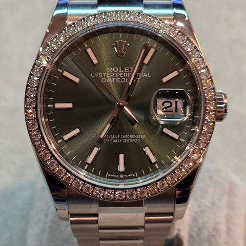 【最終値下げ】glissando72konbe Rolex Datejust 36 デイトジャスト 36 メンズ時計 ジュビリー ダイヤ