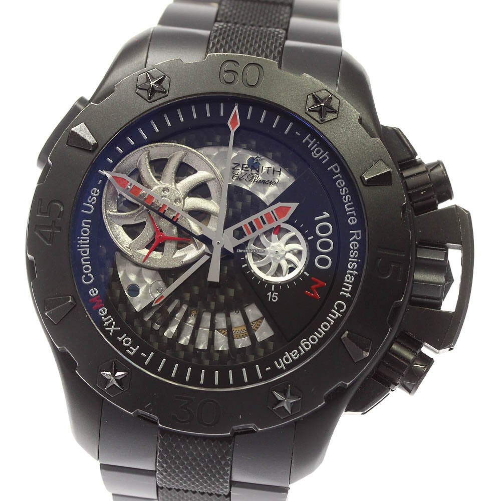Zenith Xtreme - Open El Primero Stealth 96.0527.4021/21.M529