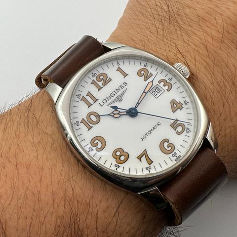Longines Spirit L2.700.4 Spirit Arabic White Dial Automatic Cal