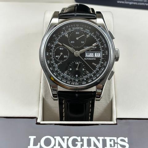 Longines Heritage Heritage 1954 Black - Horoview