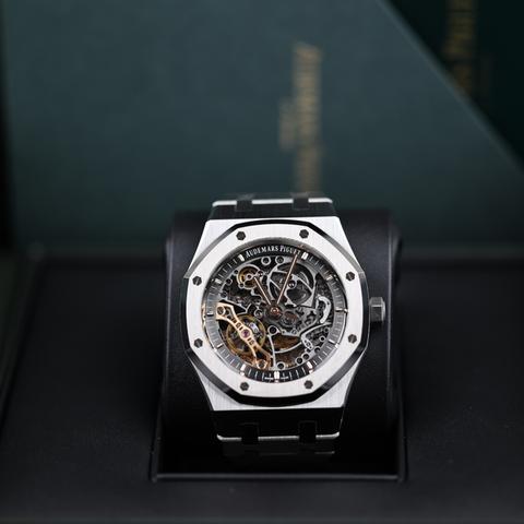 ＊ Audemars Piguet Royal Oak Double Balance Wheel Openworked 15407ST