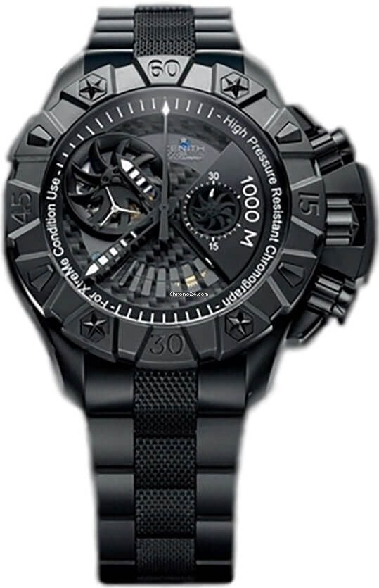 Zenith Defy Xtreme - Open El Primero Stealth - Horoview