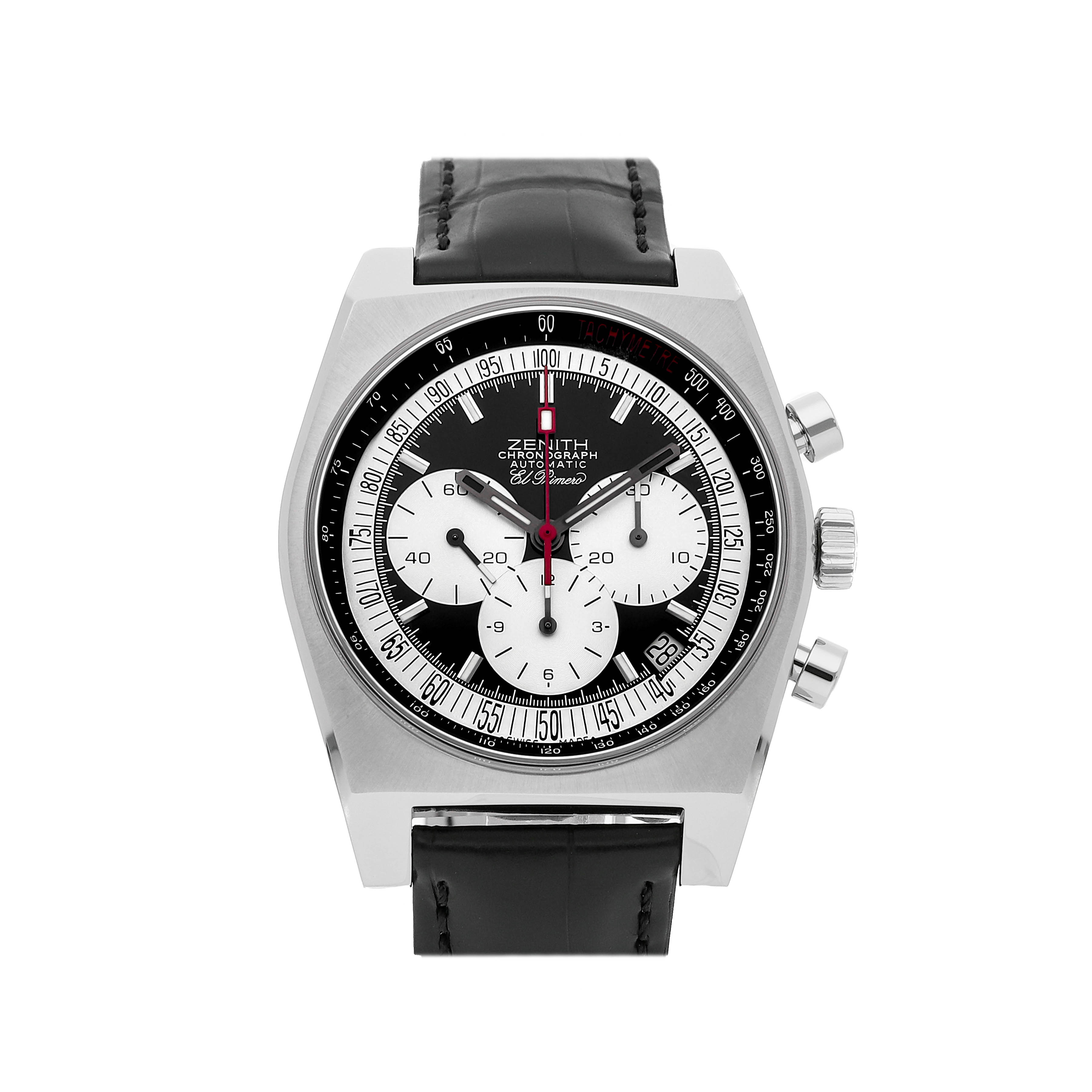ヘチャン Zenith El Primero New Vintage 1969 Chronograph 03.1969.469/21.C490